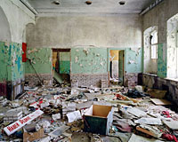 Abandoned soviet military base