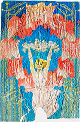 Soviet poster allegory of peace